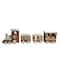 17.75" Frosted Gingerbread Train Tabletop Christmas Decoration